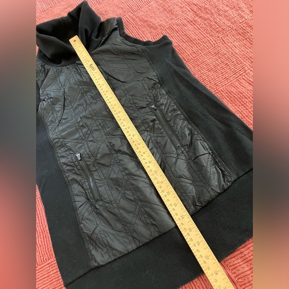 MPG Women’s size medium Black Sleeveless Quilted Top - Picture 7 of 16